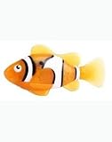 Robo Fish, 3" Electronic Pet Fish. Orange Clownfish