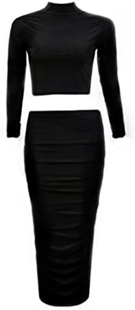 Celebrity Costume - 2 Pieces/set (S, Black)