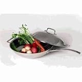 Review Gourmet Standard AS11134 / Gourmet Standard 13 Inch Tri-Ply Wok with Rack and Domed Lid