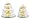 ~ Bloomers *Yellow Orchids* Baby Diaper Cake Small