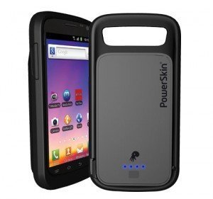 PowerSkin® Protective Case with Built-in Battery for Samsung Galaxy S® Blaze 4G - Black PowerSkin® Protective Case with Built-in Battery for Samsung Galaxy S® Blaze 4G - Black