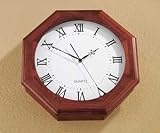Octagon Gun Clock Dark Oak, DARK OAK
