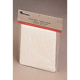 Portable Camp Toilet Replacement Bags
