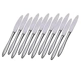 Set of 12 Stainless Alpha Table Knives
