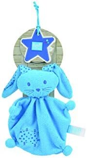 Doudou lapin bleu ciel by Nicotoy