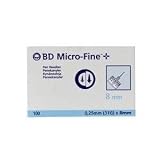 BD Micro-Fine 8mm/31G x 100 Needles