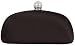 Half Moon Shape Satin/ Leather Mini Clutch, with Rhinestone Closure, Evening Bag - Hope (41 8029) Image