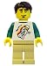 Citizen (Classic Space Shirt) - LEGO Agents Minifigure