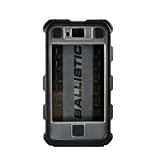 Ballistic 5 Layer Case with Holster Hard Core Cover iPhone 4 and 4S Case Black/Grey (Fits AT&T, Sprint and Verizon iPhone 4 and 4S)