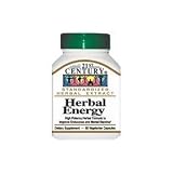 21st Century Herbal Energy Veg-Capsules, 60-Count