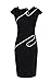 ACEVOG Women Pinup Tunic Wear To Work Business Party Pencil Sheath Dress