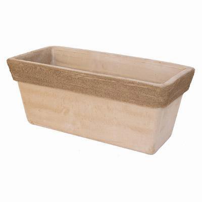【Green Interior】輸入テラコッタ スクラッチプランター 52cm 2鉢1セット / イタリア製