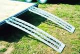 Pair Of Aluminum Trailer Ramps 2500 Pound Capacity