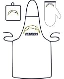 San Diego Chargers Grilling Apron Set - FOOTBALL Sports Merchandise