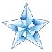 No. Ii Star Glow-N-Dark Temporary Tattoo 3x3