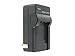 Ricoh BB-65 Compact Battery Charger by TechFuel Replaces BJ-6 Charger for Ricoh Caplio GX100, GX200, G600, G700 Cameras