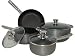 Tayama Hard Anodized Cookware Set 7-pc.