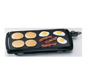 New Presto Cool Touch Griddle Premium Nonstick Surface For Stick-Free Cooking And Easy Cleaning