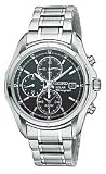 Seiko Solar Alarm Chrono Black Dial Men's watch #SSC001