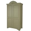 hand painted armoire - floral swag by sweet beginnings