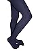 Butterfly Girls Lycra Opaque School Tights Uniform Hosiery Footed Stockings (2-4, Navy Blue)