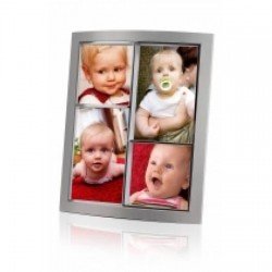 Erno 285570 Cannes Galerie silber 2x 10x15, 2x 10x10 Metallr