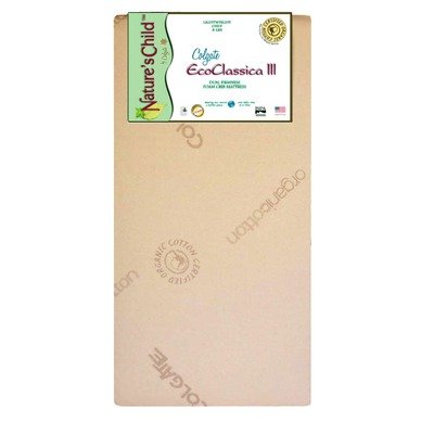 Colgate Eco Classica III Dual Firmness Eco Friendlier Crib Mattress Ecru