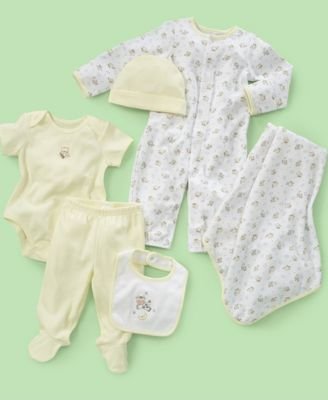 First Impressions Baby Boy and Girl 6 Piece Hey Diddle Diddle Set