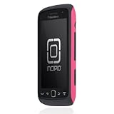 Incipio SILICRYLIC BB-338 for BlackBerry Torch 9850 - Pink Shell/Gray Rubbe ....