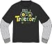 John Deere Toddler Longsleeve Black Tractor T-Shirt