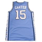(ナイキ)Nike NCAA ノースカロライナ大学 #15 ビンス・カーター NCAA&USA TD TWILL ユニフォーム (カロライナ)