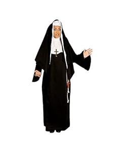 Alexanders Costumes Mother Superior, Black, One Size