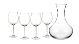 Marquis by Waterford Vintage All Purpose Wine with Carafe, Set of 4
