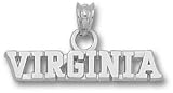 Virginia Cavaliers Virginia 3/16 Charm - Sterling Silver Jewelry