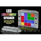 Light Show Projector and Stereo-MP3 Speaker (Silver) (10