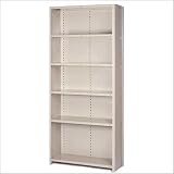 Lyon Workspace Products 8331 8000 Series Closed Shelving - 6 Shelves: 84' H x 48' W x 12' D