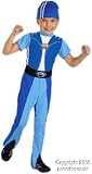 Child's Lazy Town Sportacus Costume (Size:Small 4-6)