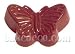 Chocolate Mold: Butterfly 44 mm x 30 mm x 14 mm deep. 21 cavities