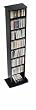 Slim Multimedia Storage Tower In Black Finish By Prepac Furniture