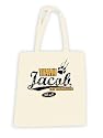 Team Jacob Varsity Tote Bag Cream inspired by Twilight