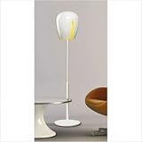 IMAGE OF Zita Floor Lamp Finish: Combination of White and Melon