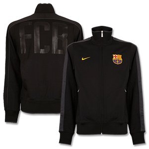 NIKE Herren Fussball Track Jacke FC Barcelona Authentic N98, black/varsity maize, XXL, 419 Preisvergleich