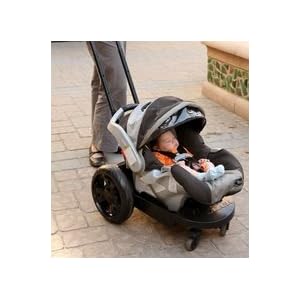 Go-Go Babyz Infant Cruizer All Terrain for Graco Infant Seats, Black