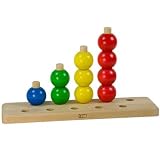 Wooden Ball Sorter (Bead Abacus)