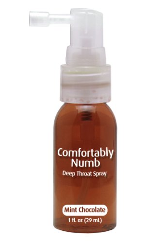 1 Fl. Oz Delicious Mint Chocolate Flavored Oral Deep Throat Spray