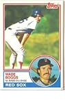 Wade Boggs 1983 Topps Baseball Card #498 Boston Red Sox - mint condition unsigned rookie card