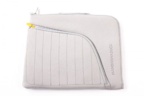  Mandarina Duck Tools 052 Cartella de Netbook Case Argento