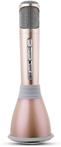 SOTER SECURITY TUXUN K068 Home KTV Karaoke Sing Wireless Handheld Microphone Player Bluetooth Speaker for Smartphone iPhone6 6S 7 Plus Samsung S7 (Gold)