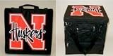 Nebraska Cornhuskers Versatile 14 x 14 x 1.5 Seat Cushion / Tote (Set of 2)