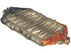 Dragon Resin Backgammon Set - Backgammon Sets
